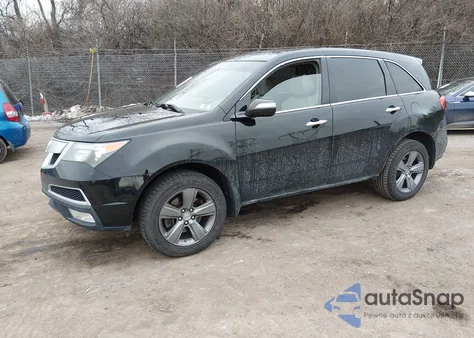 2011 Acura Mdx Technology Package from USA, damaged, VIN 2HNYD2H60BH534278